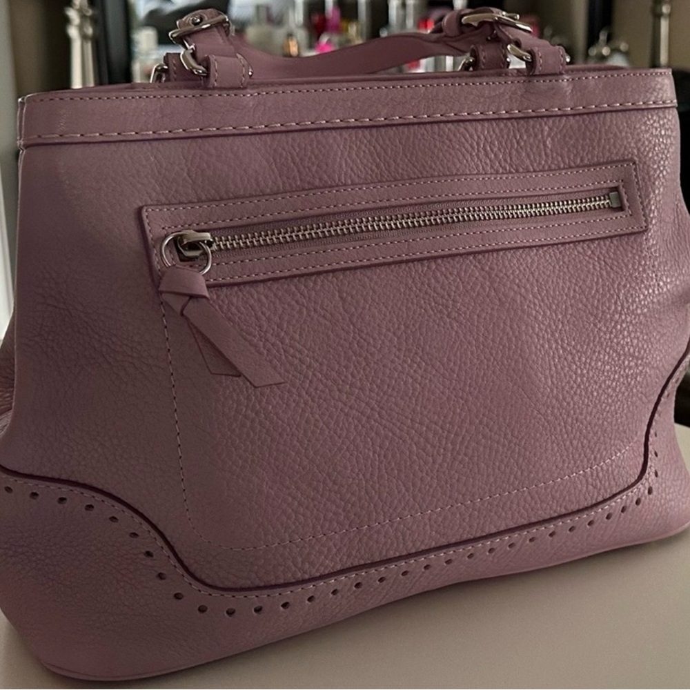 Chic Lavender Satchel Bag - Picture 6 of 6
